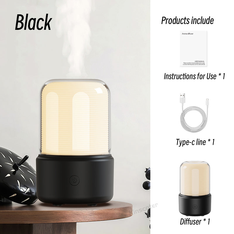 Diffuseur ultrasonique avec lumière LED – 120 ou 150 ml
