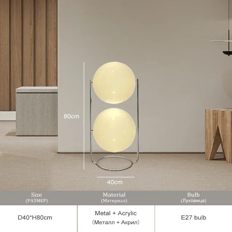 Lampadaire LED Moderne – Éclairage Élégant pour Salon, Hôtel et Chambre