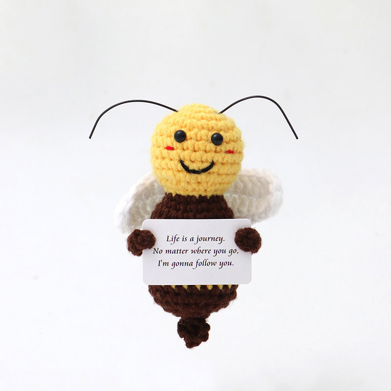 Canard à Énergie Positive – Un Compagnon Crocheté avec Amour