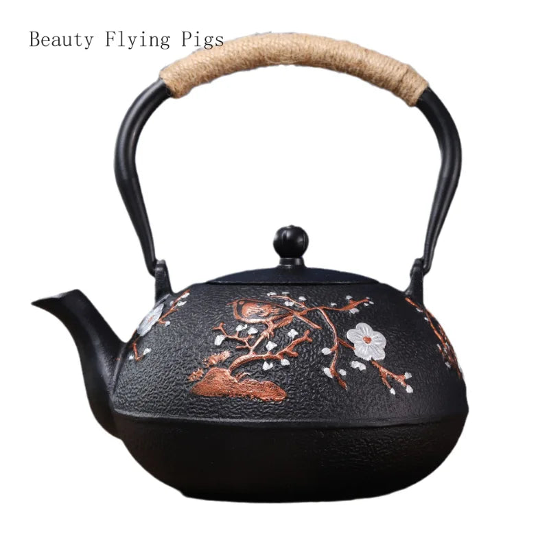 Retro Cast Iron Teapot - The Elegance of Tradition