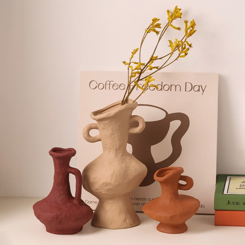 Imitation Stone Pottery Teapot – The Harmony of Tea and Nature