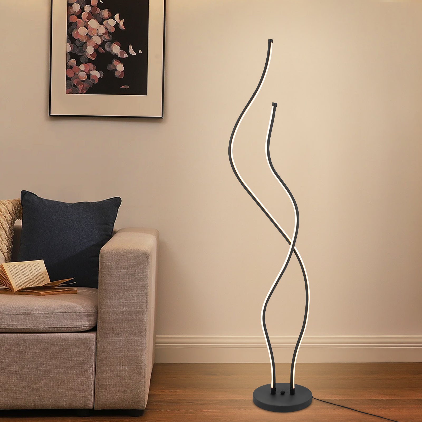 Lampadaire LED à Intensité Réglable