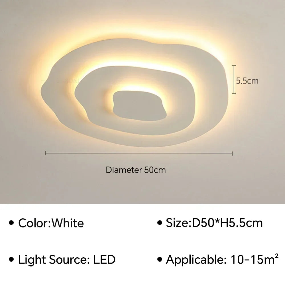 Plafonnier LED Géométrique - Design Moderne