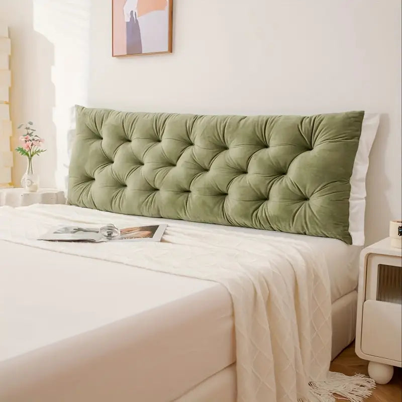 Oreiller de Lecture Double en Velours Cristal