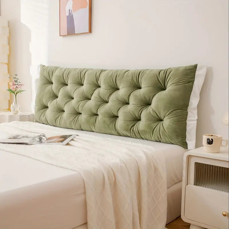 Oreiller de Lecture Double en Velours Cristal