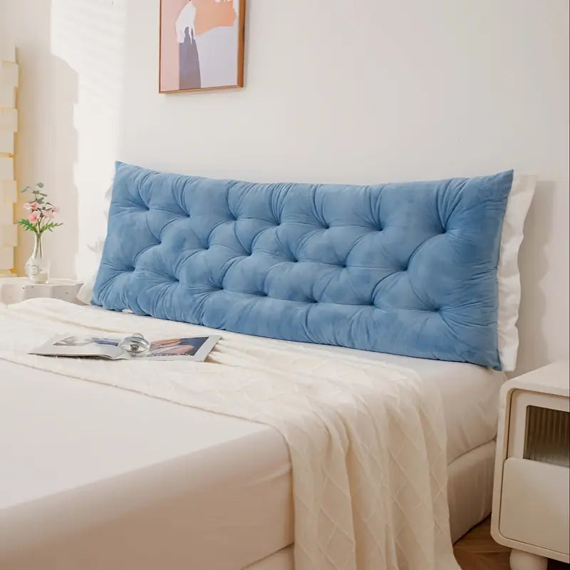 Oreiller de Lecture Double en Velours Cristal