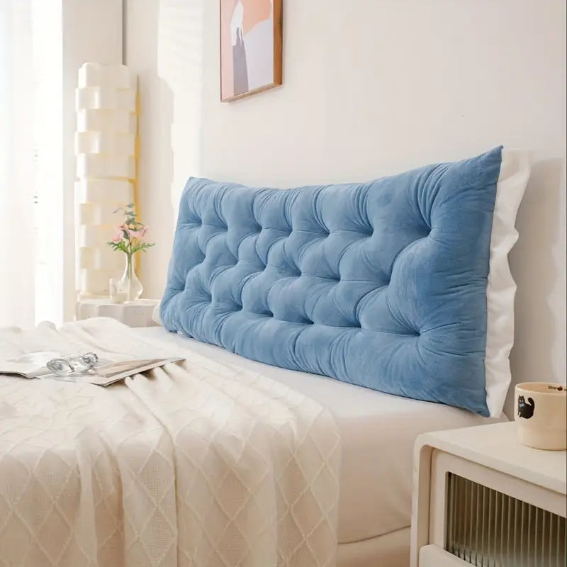 Oreiller de Lecture Double en Velours Cristal