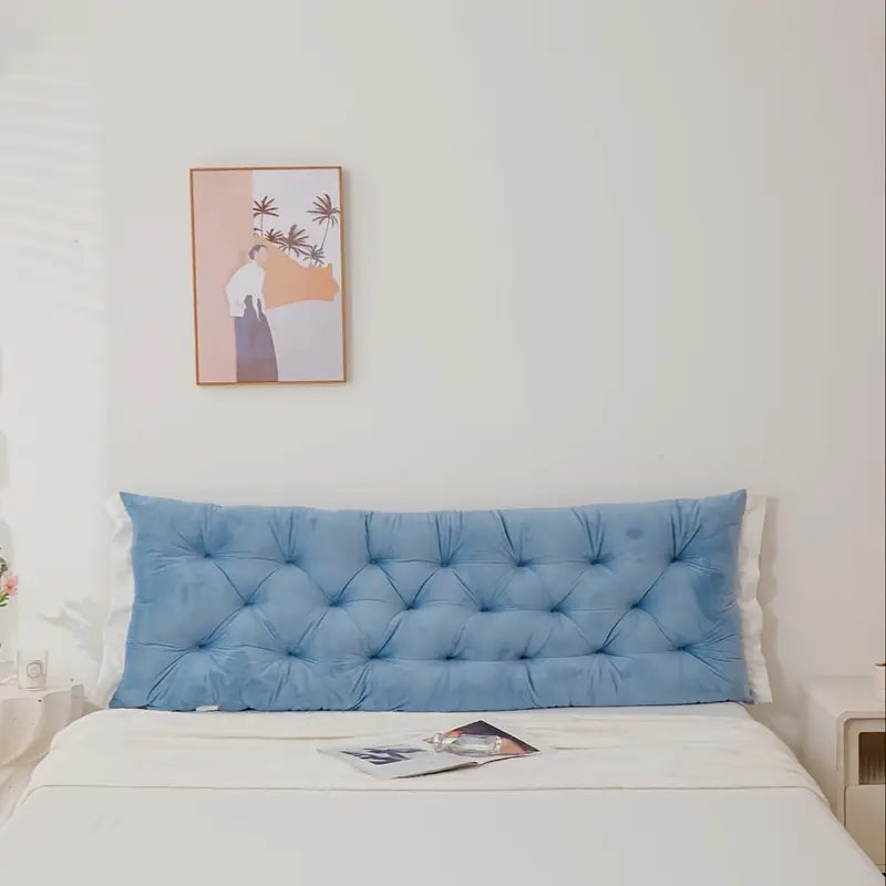 Oreiller de Lecture Double en Velours Cristal