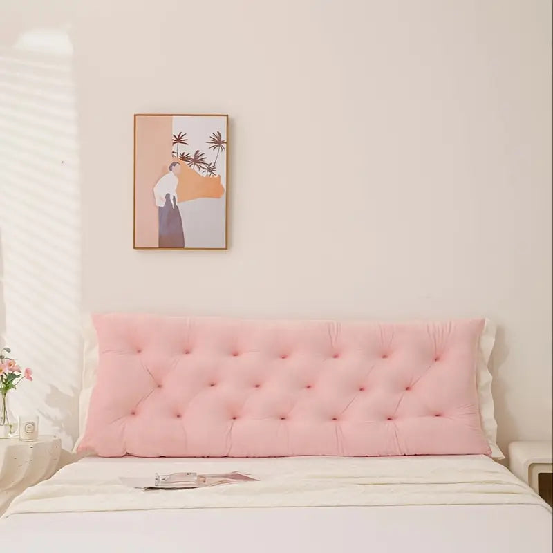 Oreiller de Lecture Double en Velours Cristal