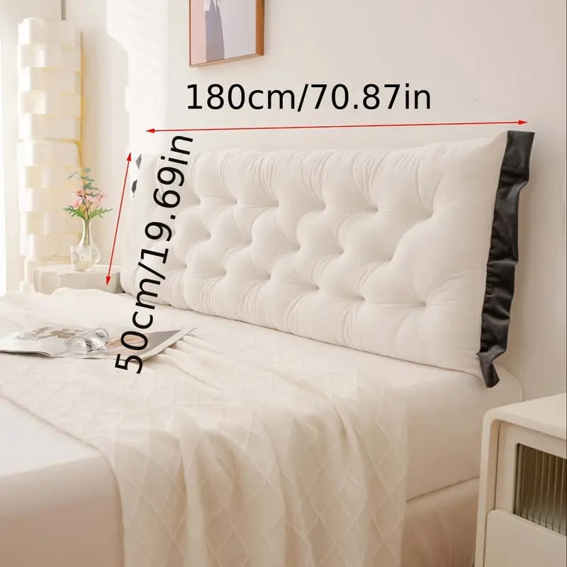 Oreiller de Lecture Double en Velours Cristal