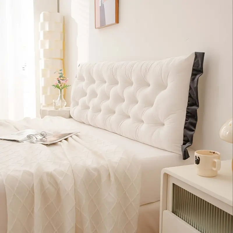 Oreiller de Lecture Double en Velours Cristal