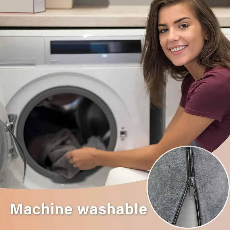 Oreiller de Lecture en Velours Corail - Soutien Confortable avec Accoudoirs