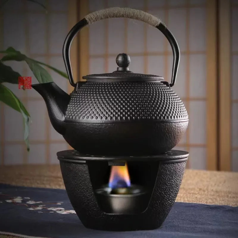 Japanese Cast Iron Teapot - Traditional Chinese Kettle