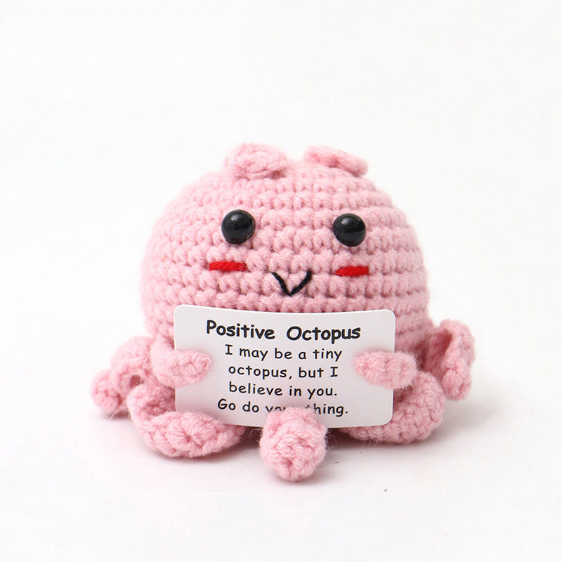 Canard à Énergie Positive – Un Compagnon Crocheté avec Amour