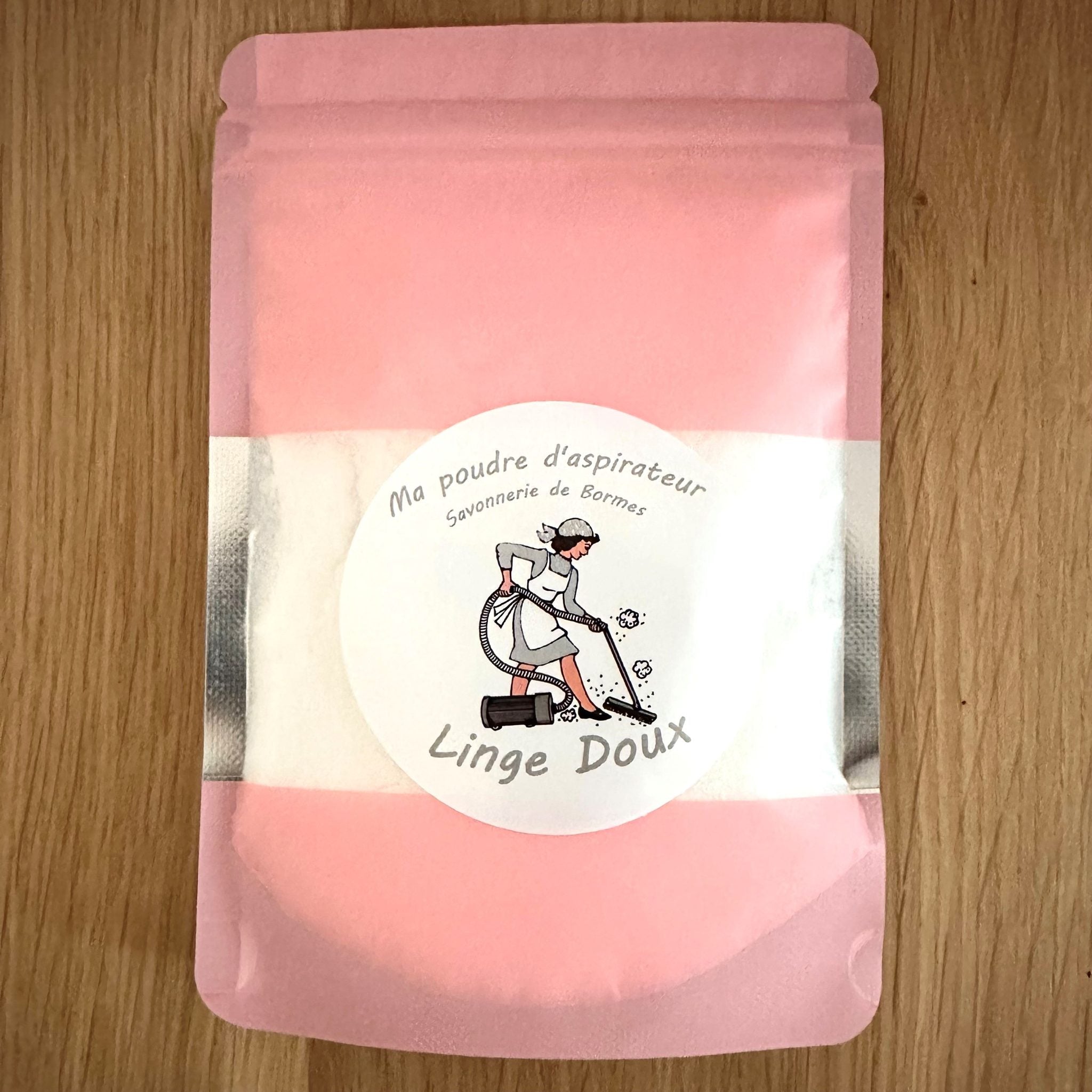 Weiches Wäschestaubsaugerpulver - 100 g - Savonnerie de Bormes