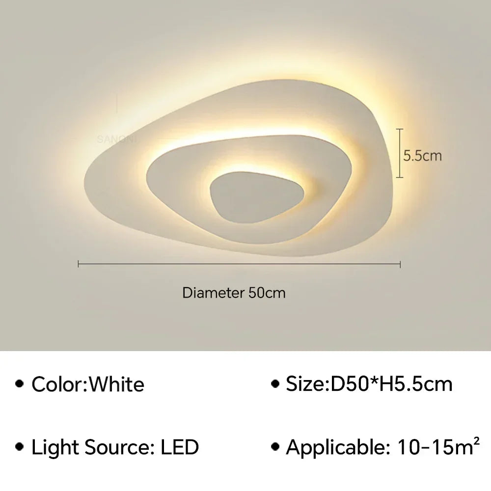 Plafonnier LED Géométrique - Design Moderne