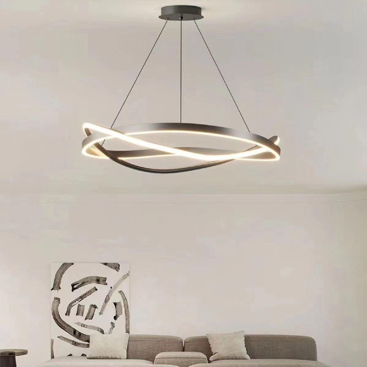 Plafonnier LED Suspendu – Le Minimaliste au Service de Votre Intérieur