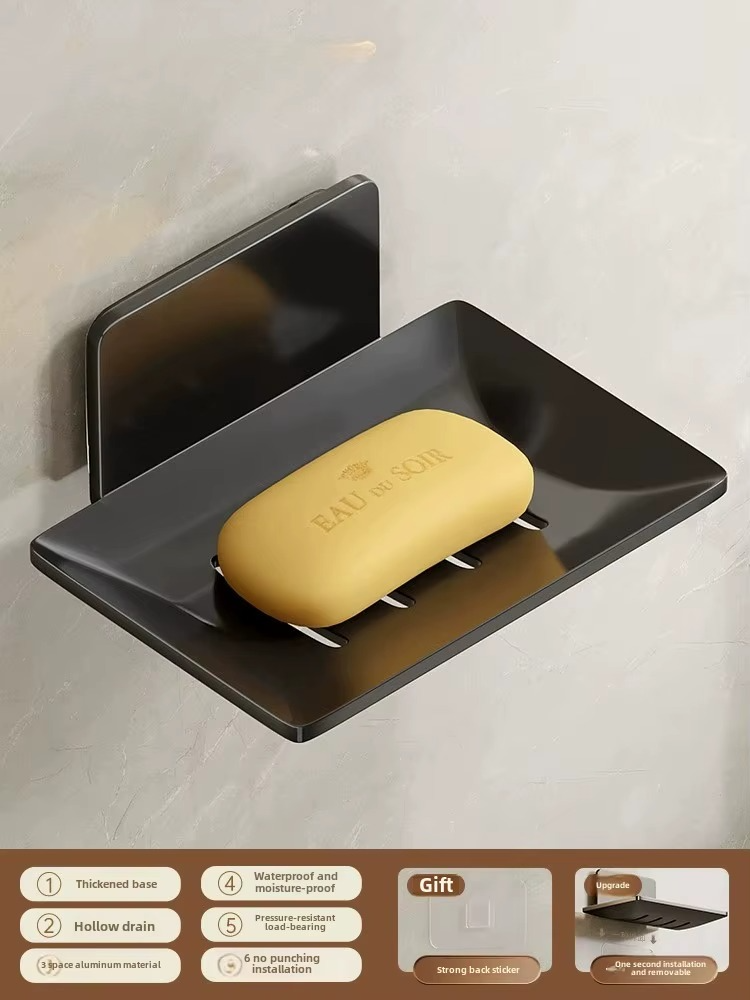 Porte-Savon Mural en Aluminium – L’élégance et la praticité au service de votre salle de bains