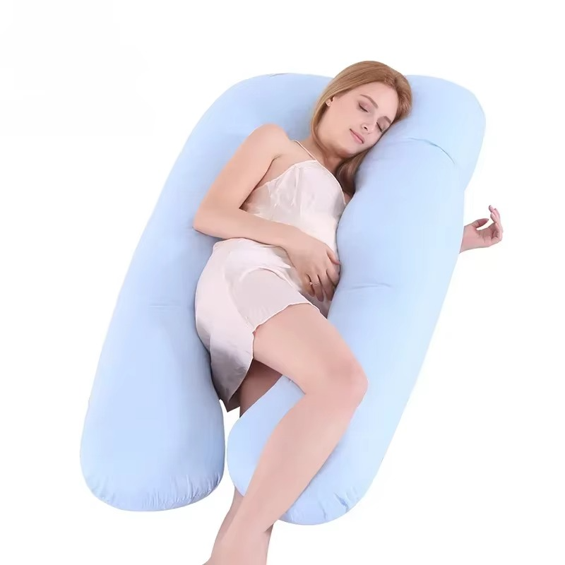 Oreiller de Grossesse en Forme de U – Confort Total pour les Future Maman