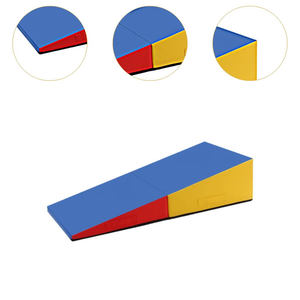 Tapis de Gymnastique Pliable avec Poignée - Équipement d'Entraînement pour Gymnastique, Yoga, Danse