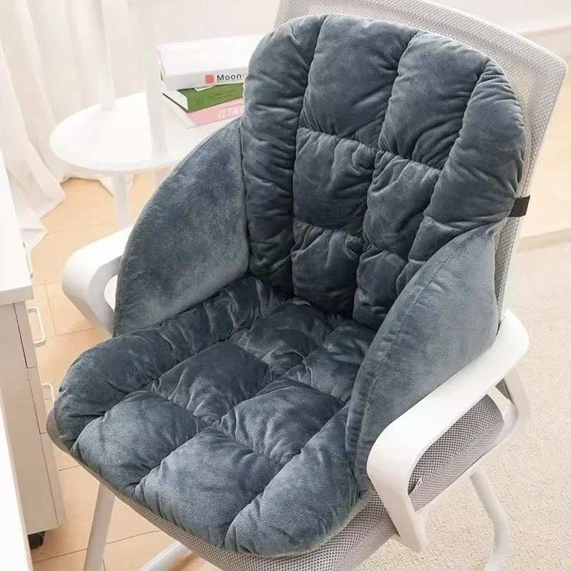 Coussin Chaud en Peluche avec Dossier Intégré