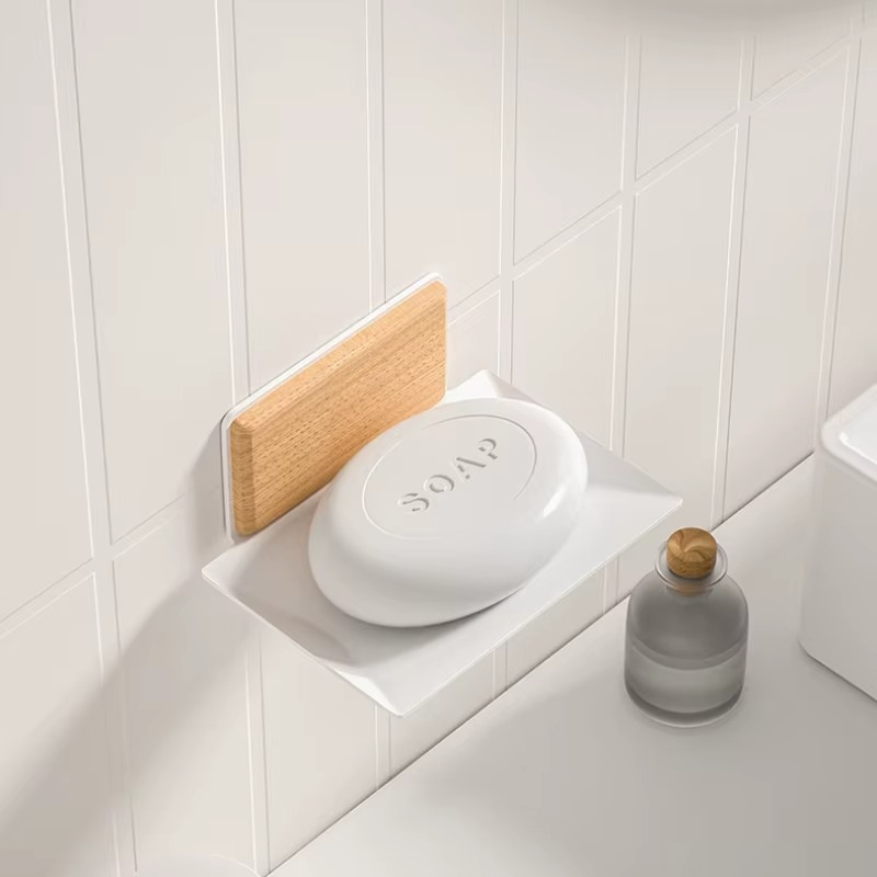 Porte-Savon Mural Sans Perçage – Élégance et Praticité au Quotidien