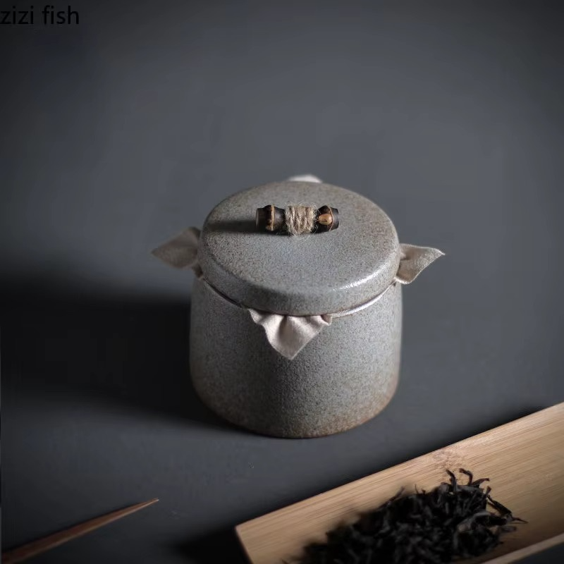 Boîte à Thé en Céramique Scellée