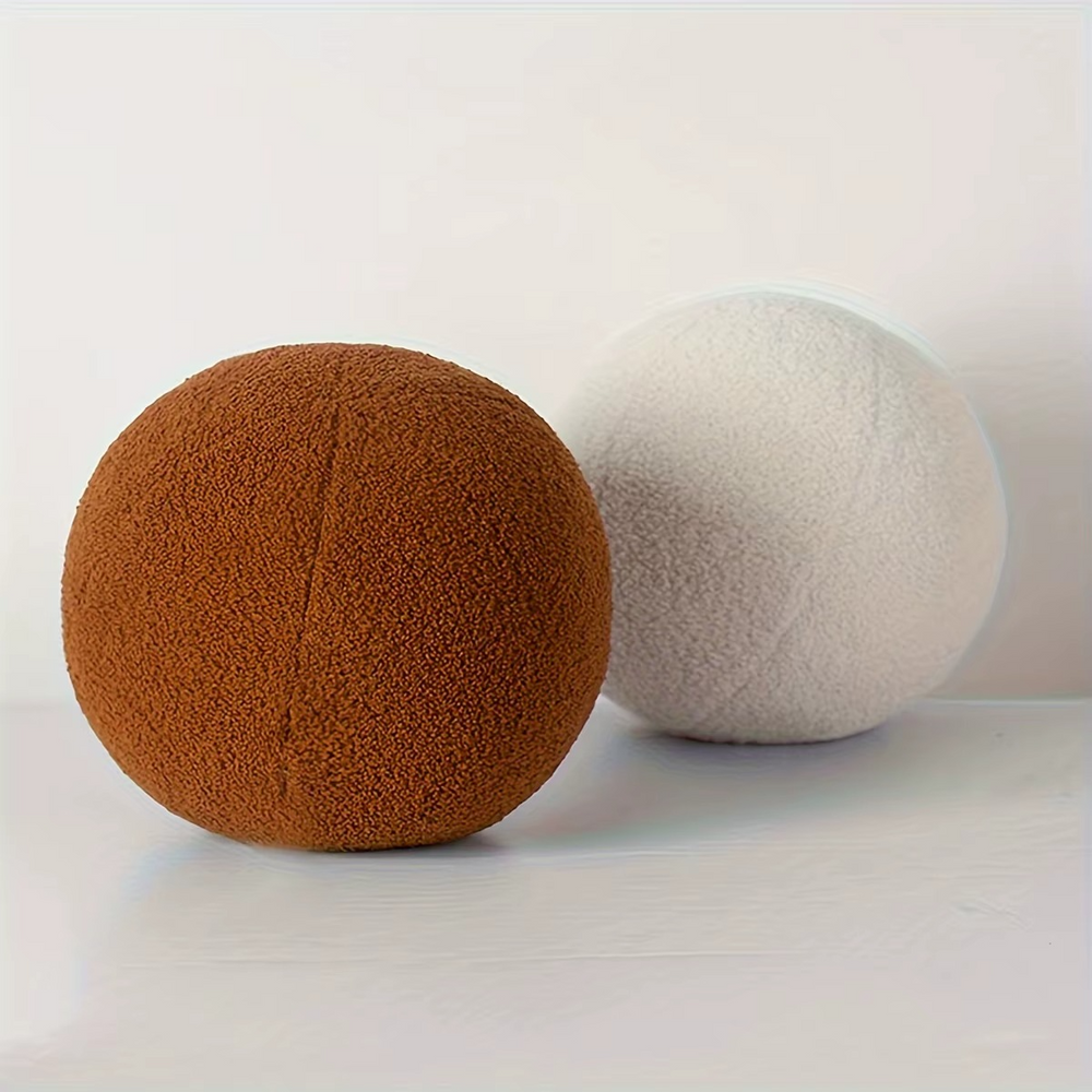 Oreiller Sphérique Style Nordique – Coussin Déco Doux & Élégant