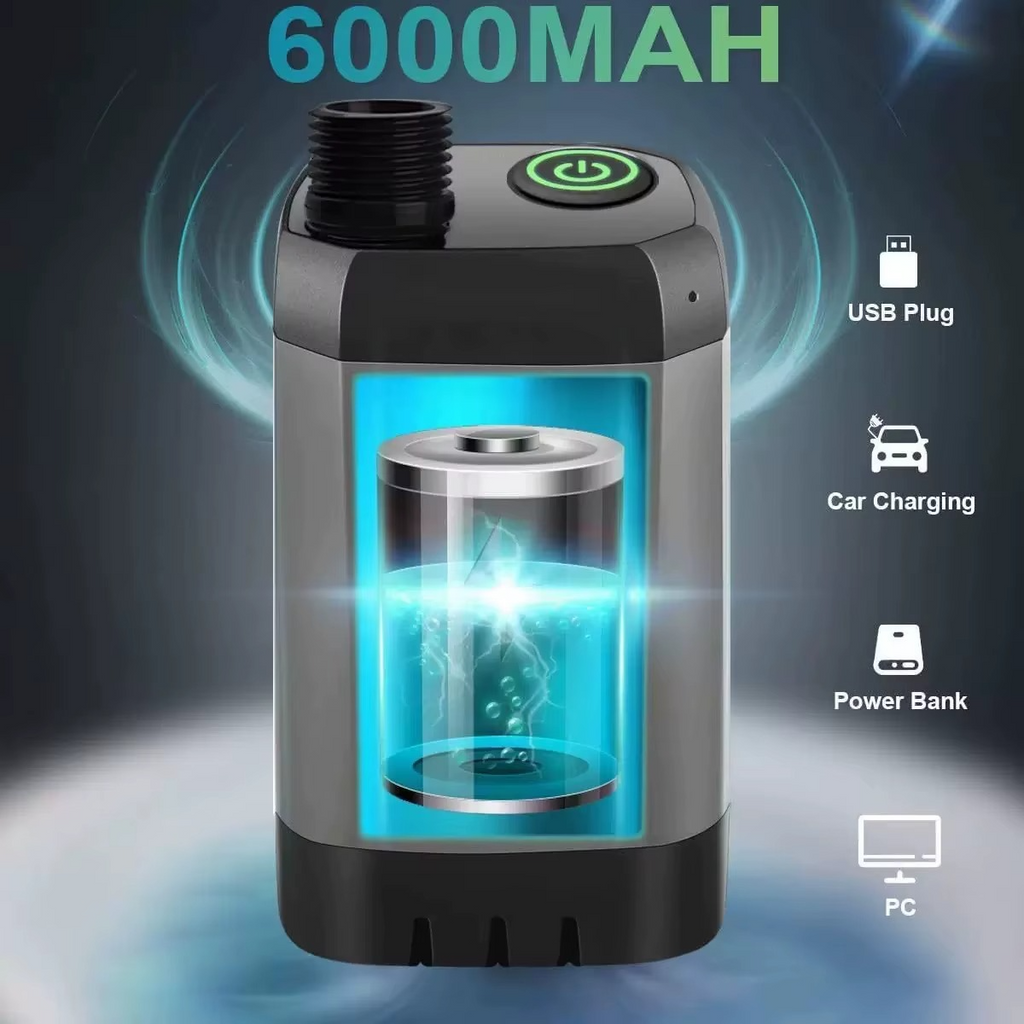 Douche de Camping Électrique Portable avec Affichage de la Température