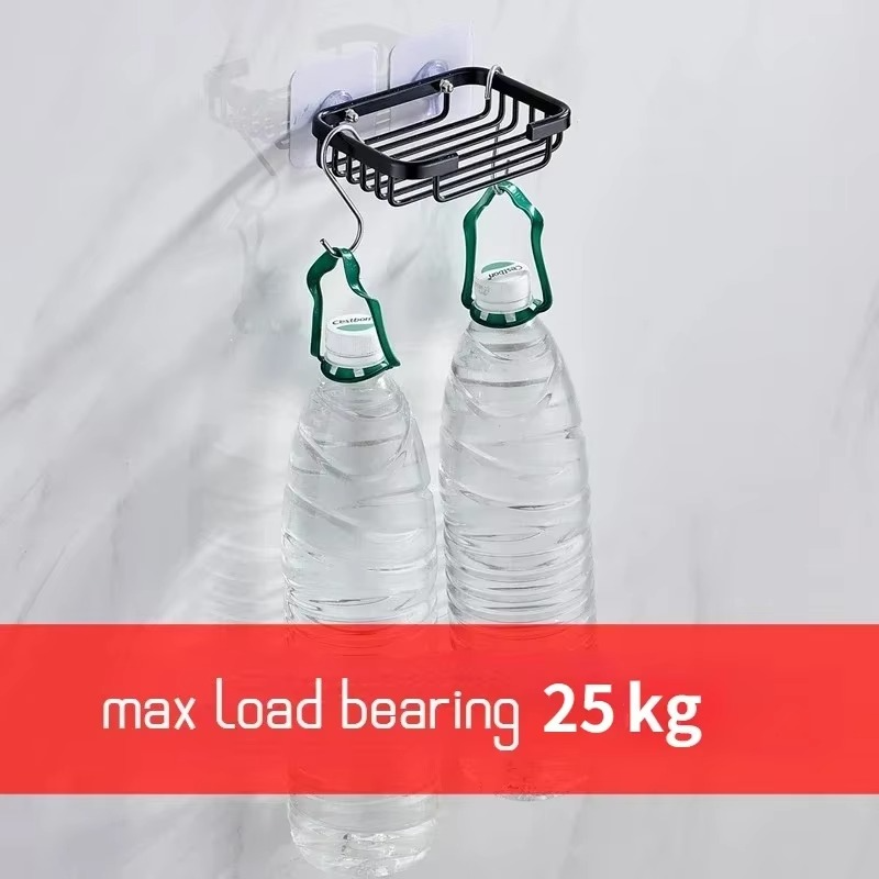 Porte-Éponge Mural Sans Perçage – Élégance et Praticité