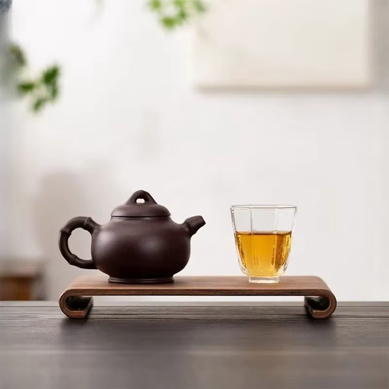 Plateau Rectangulaire en Bois de Noyer