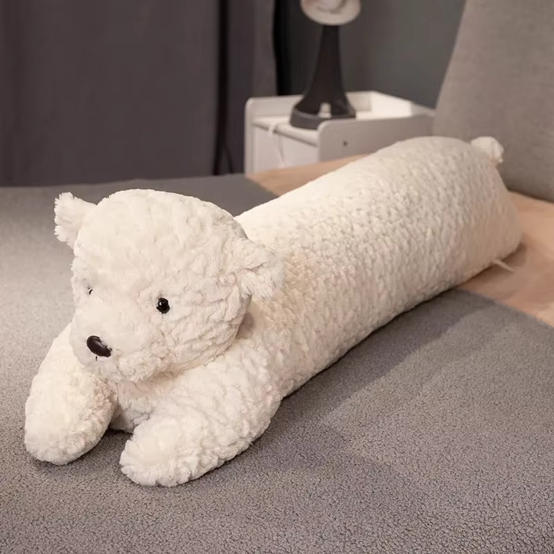 Grand Oreiller Corps Lapin ou Ours en Peluche – Compagnon Doux pour la Nuit