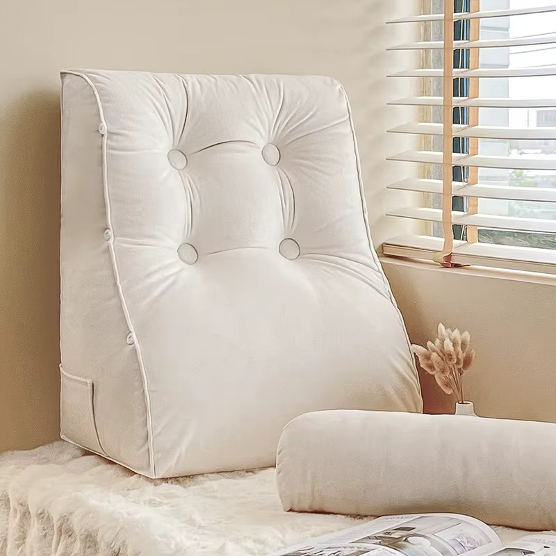 Oreiller de Lecture Ergonomique  – Confort raffiné pour vos instants de détente