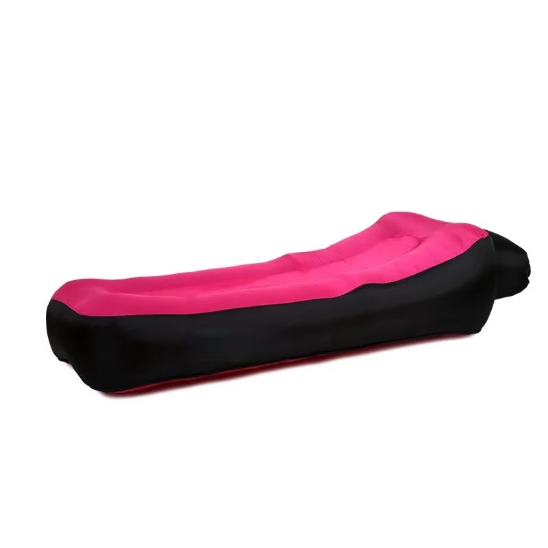 Canapé-lit gonflable double couche avec oreiller