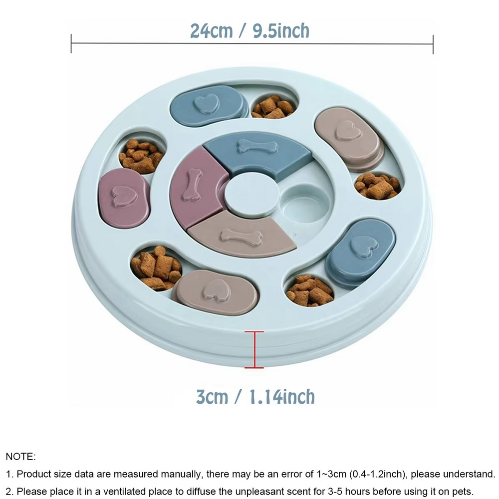 Bol alimentation lente chien & chat – 3 coloris
