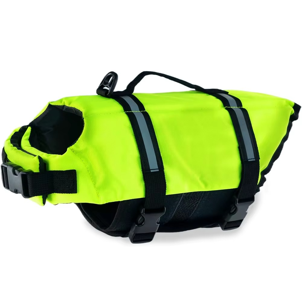 Gilet de Sauvetage pour Chien – Flottabilité Sécurisée pour la Plage