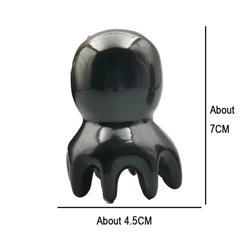 Brosse de Massage du Cuir Chevelu en Corne Naturelle