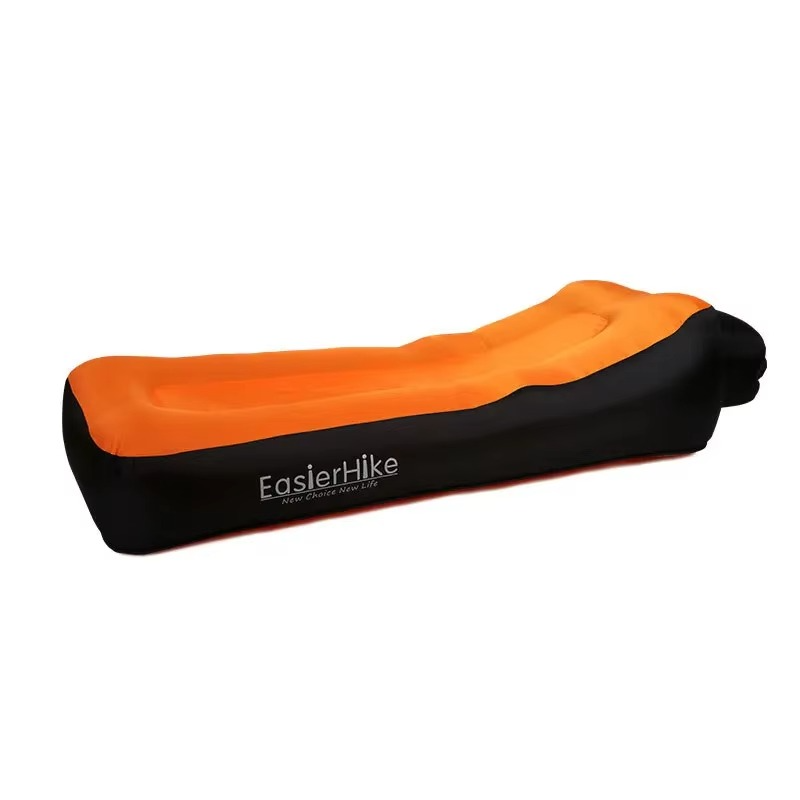 Canapé-Lit Gonflable Double Couche avec Oreiller