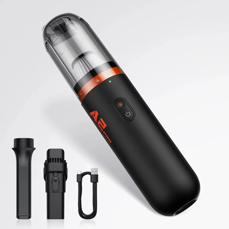 Mini Aspirateur de Voiture – Puissant, Portable et 2 en 1 Aspiration & Soufflage