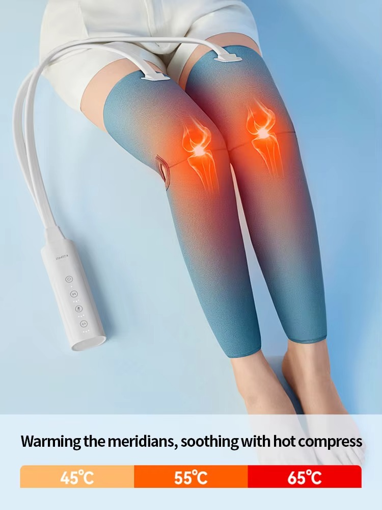 Appareil de Massage pour les Jambes à Pression d'Air - Dispositif de Drainage Lymphatique et Relaxation Musculaire