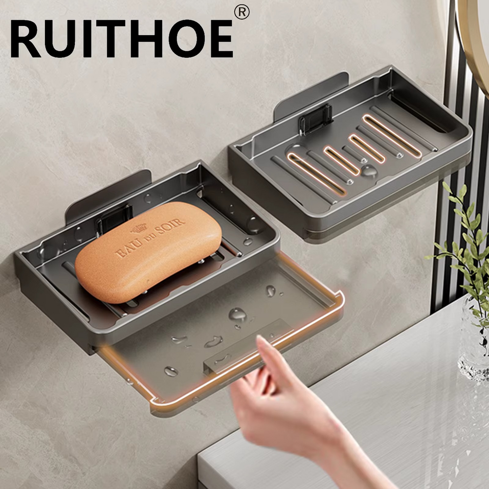 Porte-Savon en Aluminium Chromé