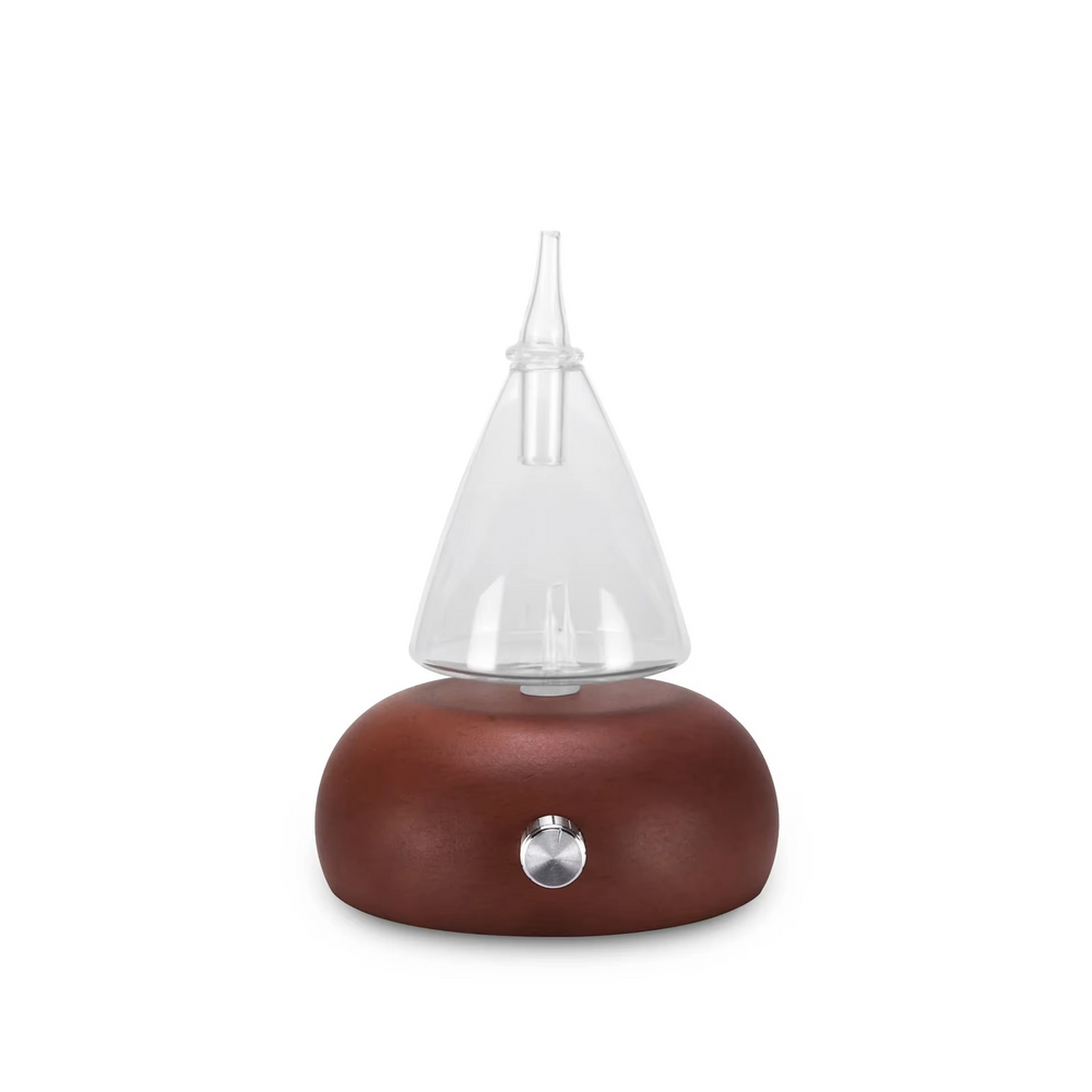 Diffuseur d’Huiles Essentielles en Bois Massif & Verre