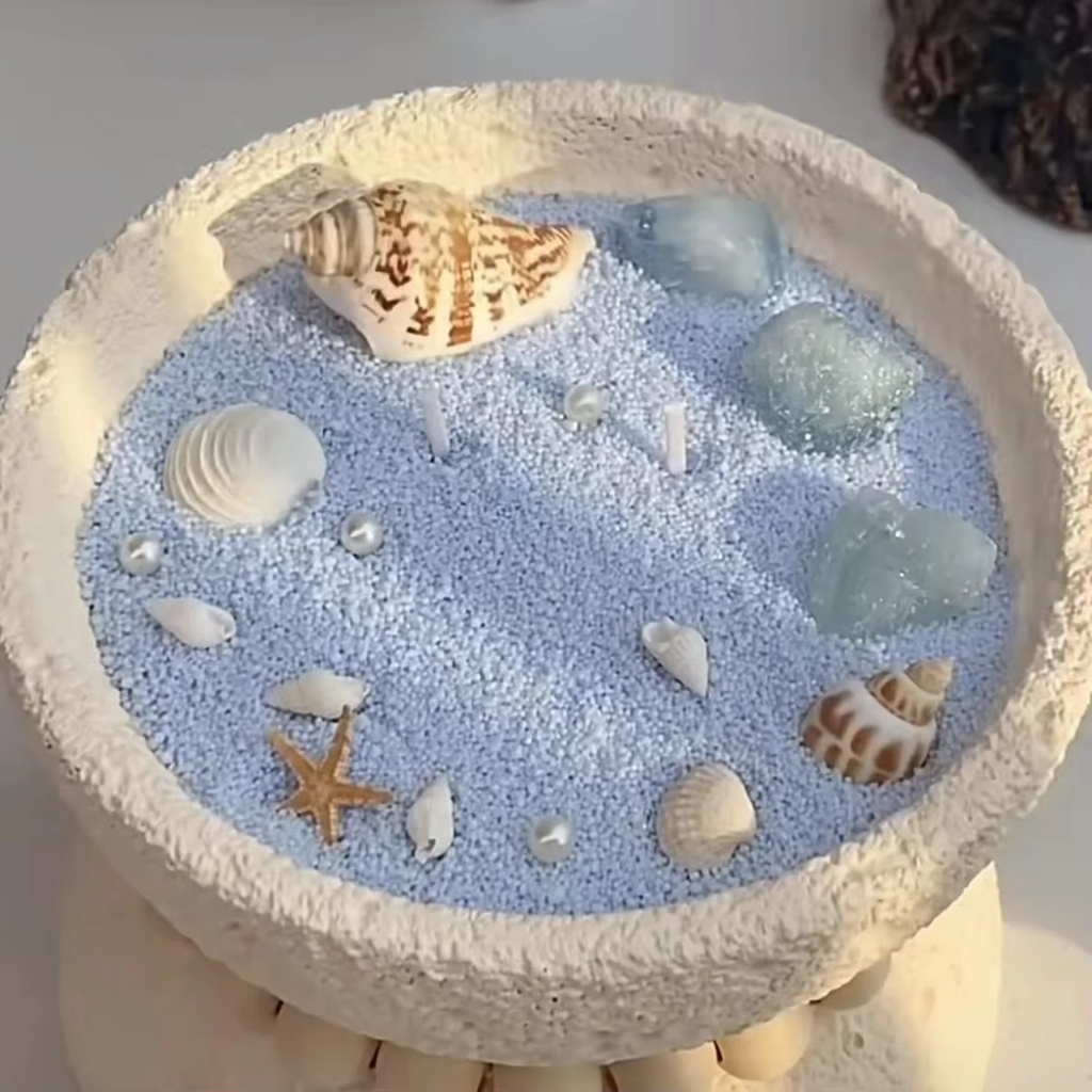 Bougie de Sable Perlée Réutilisable