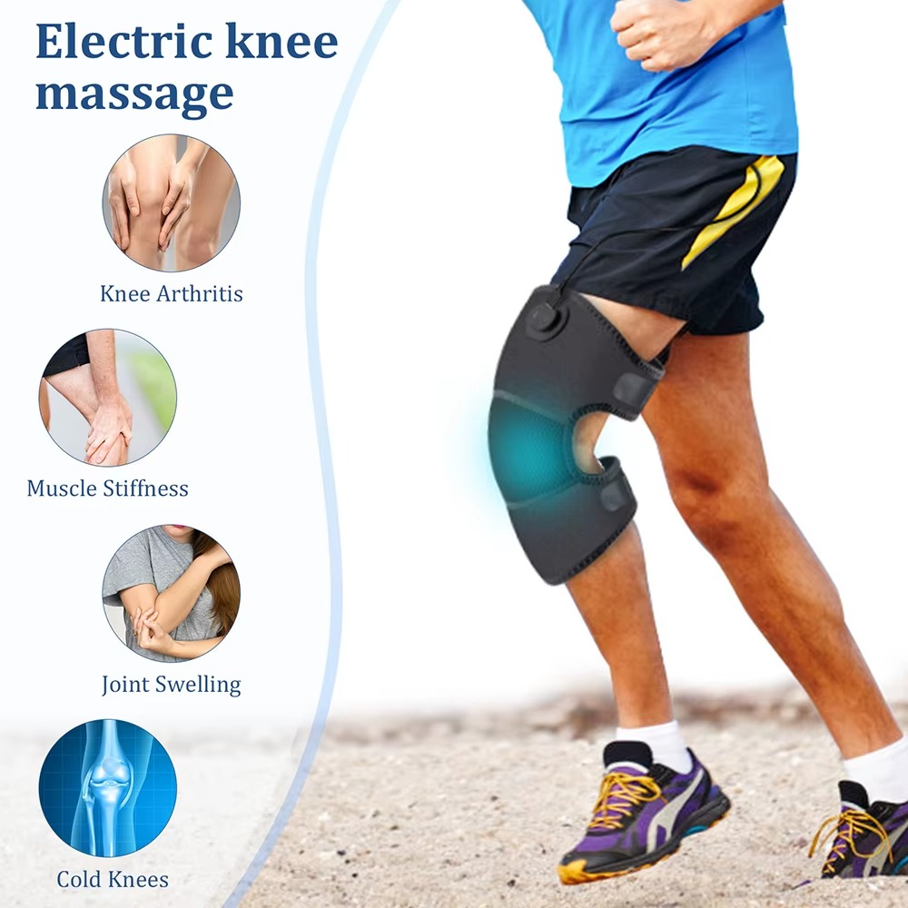 Appareil de Massage du Genou avec Vibration à 3 Vitesses