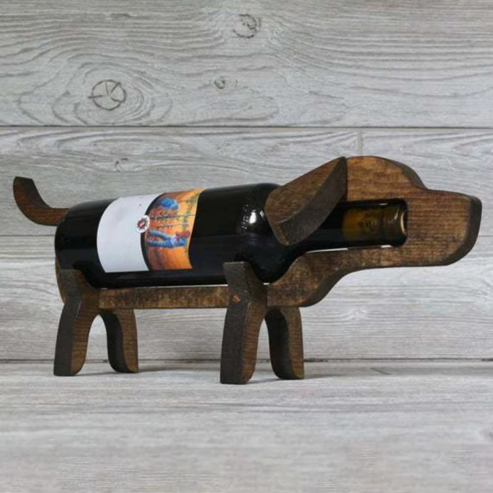 Casier à Vin en Bois – Design Animalier Écoresponsable