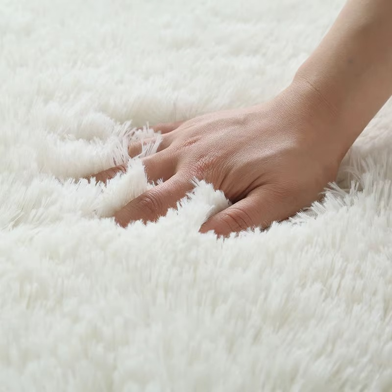 Tapis de Hall Moelleux Blanc - Doux, Antidérapant et Moderne 2