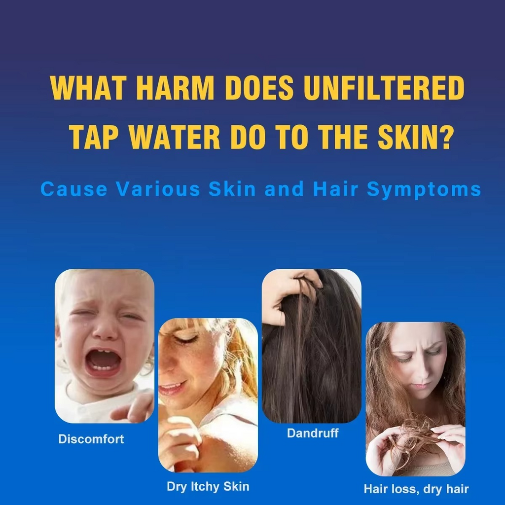 Filtre à Eau de Douche Revitalisant à la Vitamine C