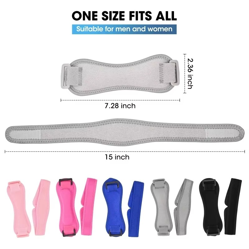 Stabilisateur de Genou Respirant avec Coussin en Silicone – Tous Sports