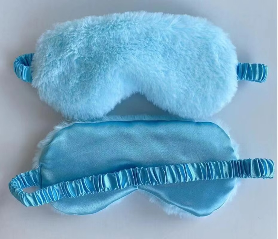 Masque de Sommeil en Peluche Douce