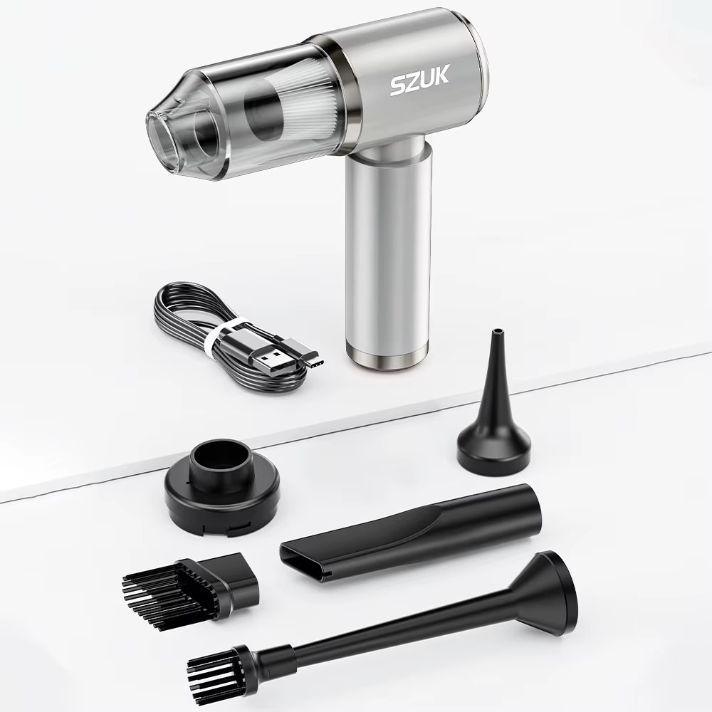 Mini Aspirateur Portable Sans Fil – Voiture, Maison et Clavier